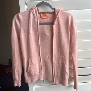 Pink juicy couture cashmere sweatshirt